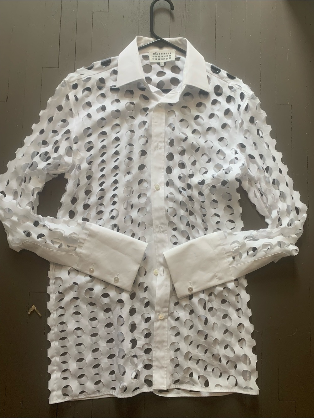 Maison Margiela "Cut Out" longsleeve shirt - Picture 13 of 13